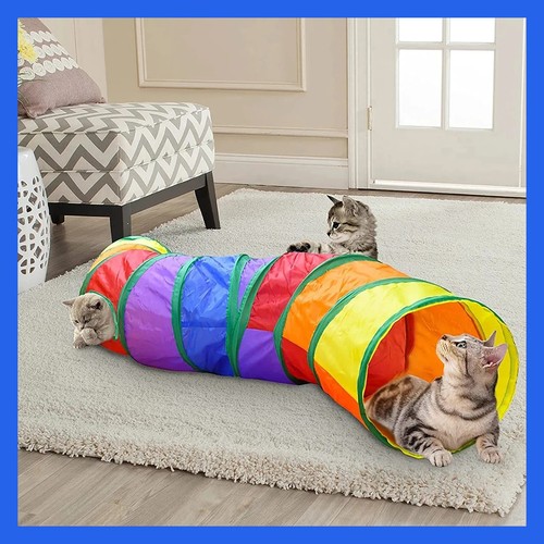 Tunnel pliable pour - , chat