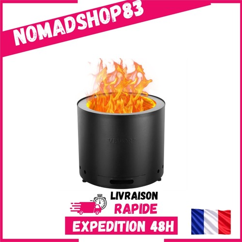 Vevor brasero bois sans - brasero,