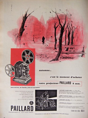 Publicité presse 1959 - de,