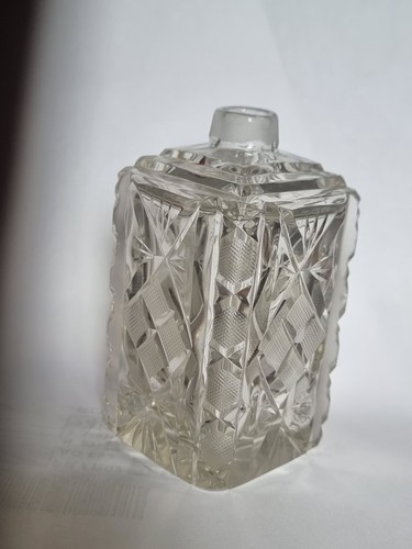Ancien flacon cristal - ancien,