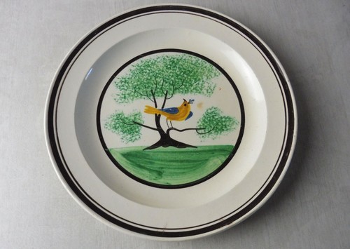 Ancienne assiette décor