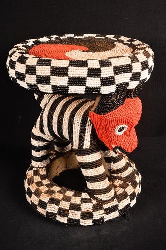 Tabouret ancien bamun - bamun, africain