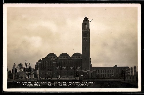 Carte postale anvers - postale,