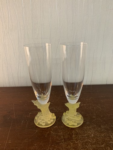 Flûtes pâte verre - pâte, de