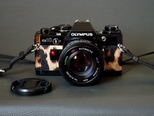Olympus OM10 noir + objectif
