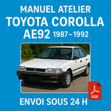 Manuel Atelier Toyota Corolla