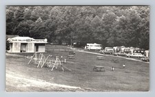 Roanoke, Virginia, Sun Valley Campground Airstream Trailer Park Vintage Postcard