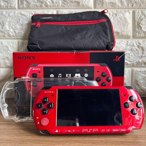 Console sony psp 3000 rouge - console, psp-3000