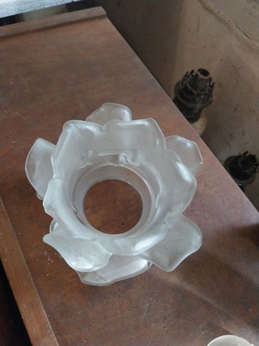 Tulipe pate verre forme - de,