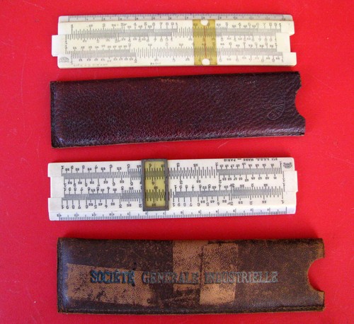 Regle calculer ancienne lot - regle, a