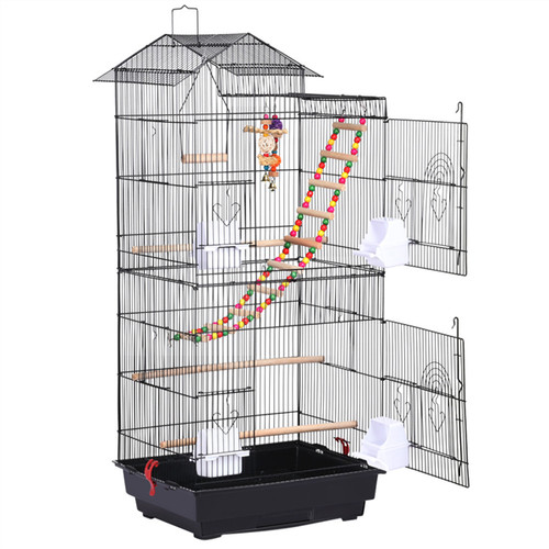 Cage oiseaux intérieur - oiseaux, x