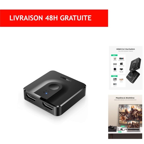 Ugreen switch hdmi - 60hz, 2