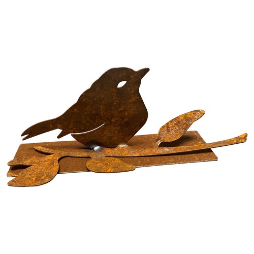 Rust déco birdie chérie - rust, un