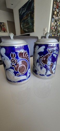 Chopes bière anciennes - À,