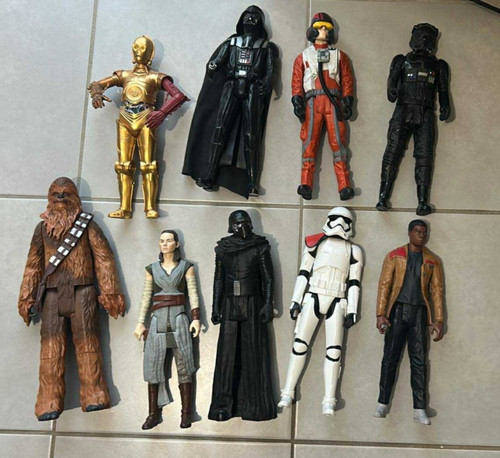 Lot grandes figurines star - lot,