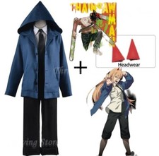 Chainsaw Man Cosplay Power  Déguisement Et Corne Costume Manga Taille Au Choix 