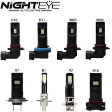 NIGHTEYE Ampoules feu de brouillard  H1 H11 H8 H9 H3 H7 9005 9006 Blanc 6000K