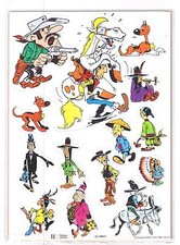 LUCKY LUKE / AUTO-COLLANTS -