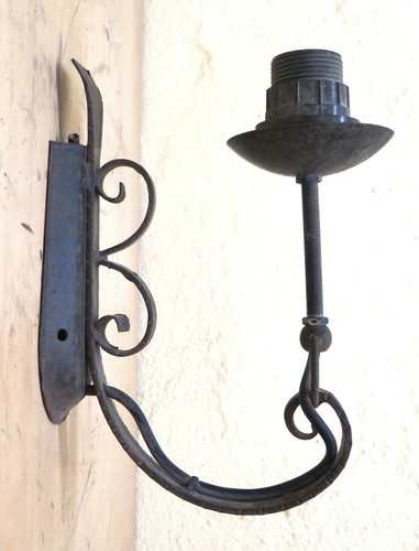 Applique fer forgé vintage - applique,