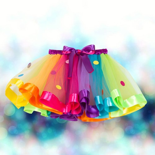 Jupe tutu arc - -en-ciel, à