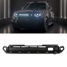 GRILLE AVANT LUMIÈRE LED NOIR BRILLANT POUR LAND ROVER DEFENDER L663 90 110 20+