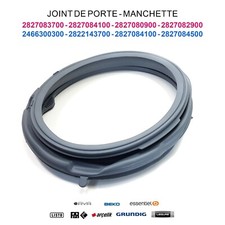 Joint de porte, Manchette lave-linge - 2466300300 - BEKO GRUNDIG