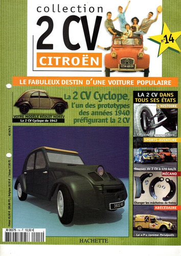 Fascicule citroën 2cv 14 - fascicule,