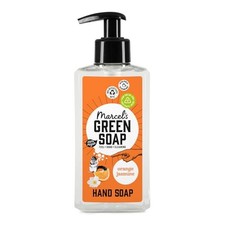 Marcel's Green Soap - Savon pour les mains Orange & Jasmin - Distributeur de ...