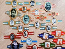 Eddy Merckx Poulidor Post Wagtmans Bahamontes 1960's Cigar Band Collection 