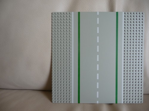 Lego plaque route - plaque, de