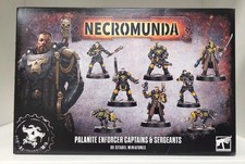 Warhammer Necromunda PALANITE ENFORCER CAPTAINS & SERGENTS Modèles Uniques