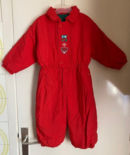 Combinaison doublee ski enfant