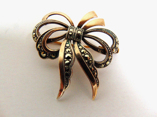 Broche art déco - art, plaqué