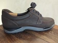 Mephisto The Charles Mens Size 10 Nubuck Leather Brown Waterproof NWOB Excellent