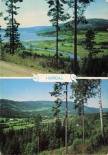 Hurdal Norway Vintage Postcard