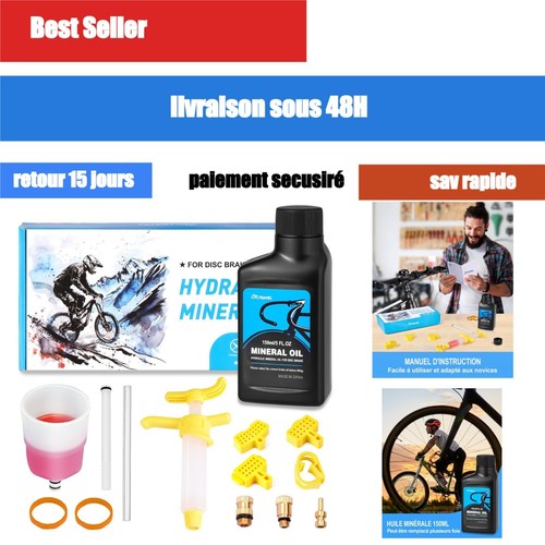 Kit purge freins hydrauliques