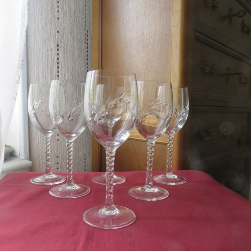 Verres eau cristal - a,