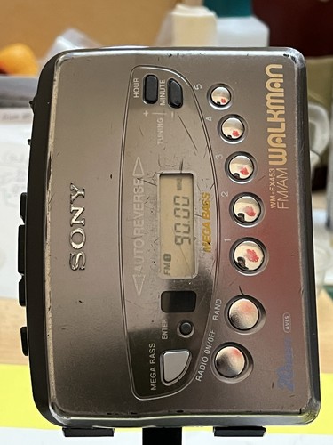 Sony portable radio cassette - radio,