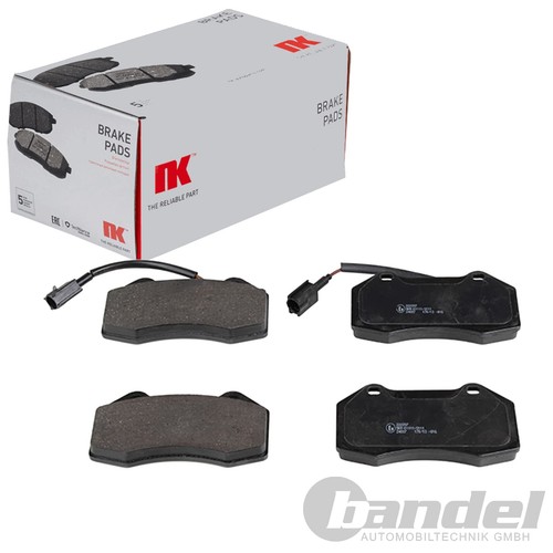 Plaquettes frein avant - nk, de