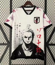 Maillot Football Zoro Roronoa Équipe Foot Japon Adulte Enfant T-shirt One Piece