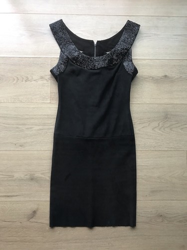 Robe noire daim jitrois - noire,