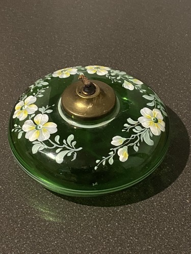 Lampe huile verre - a, en