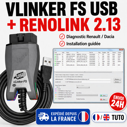 Pack renolink câble - pack,