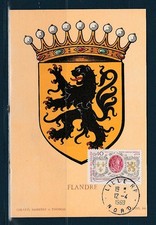FRe carte  blason Flandre