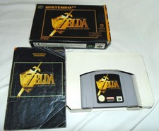 zelda ocarina of time 64 authentique version originale nintendo 64 complet fah