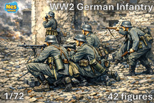1/72 20mm WW2 German Infantry
