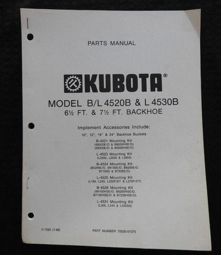 1980s véritable kubota l - b,