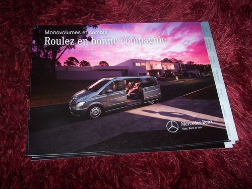 Catalogue brochure mercedes - ,