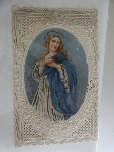 Image pieuse canivet dentelle