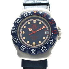 [EXCELLENT+5] TAG Heuer Formula1 370.513 Blue Dial Men's Unisex 35mm Qz Watch JP